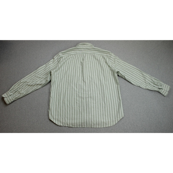 J Crew Shirt Mens XL Striped 100% Cotton Classic Fit Flex Oxford Button Down - Picture 3 of 7